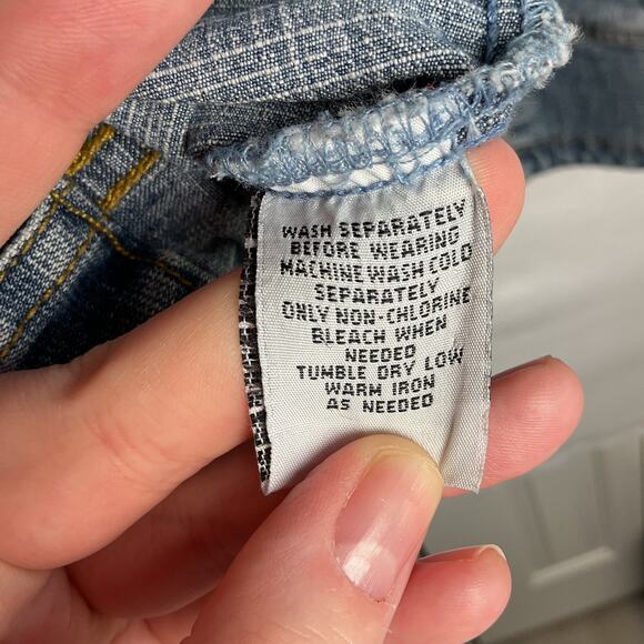 No Boundaries Stretch Juniors Double Breasted Denim Jacket Light Wash Small - Picture 6 of 10